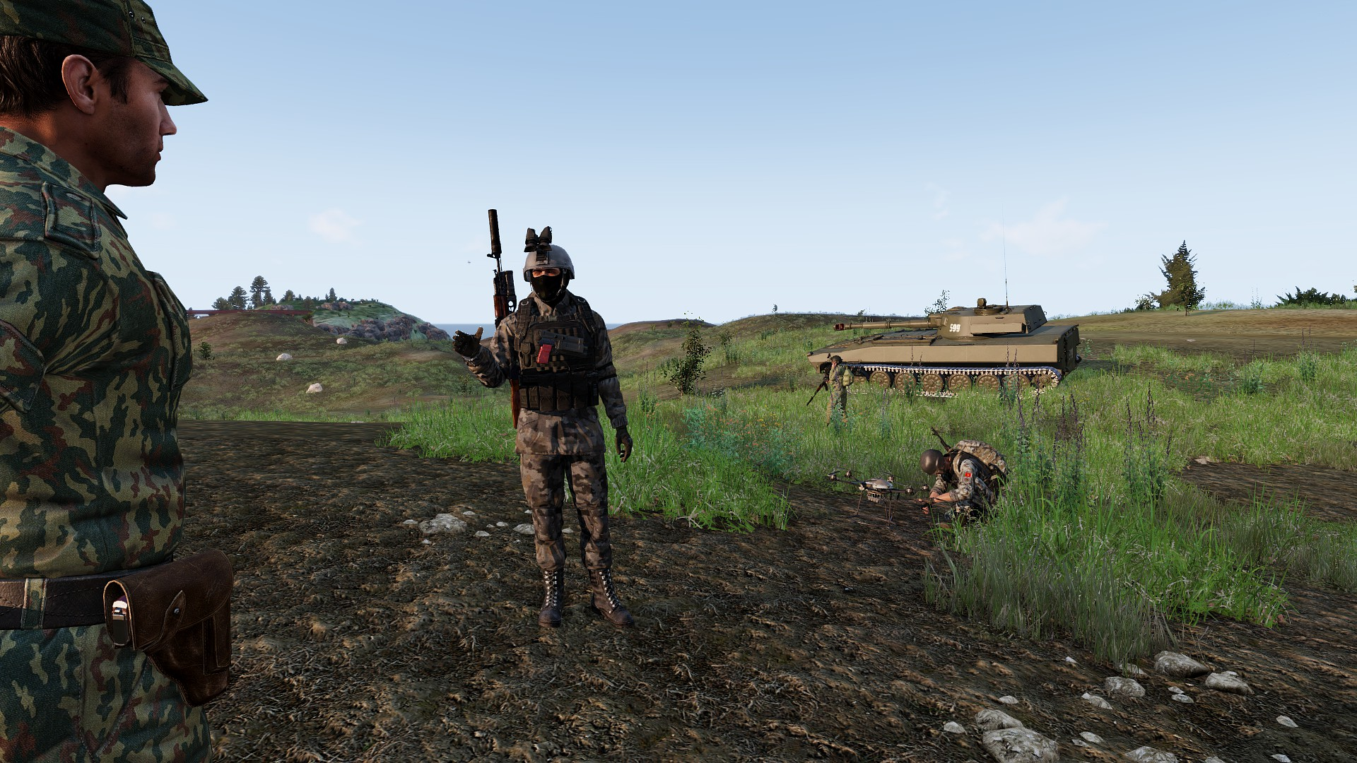 CSAT Special Forces Teach RADF In Advanced Combined Arms Warfare