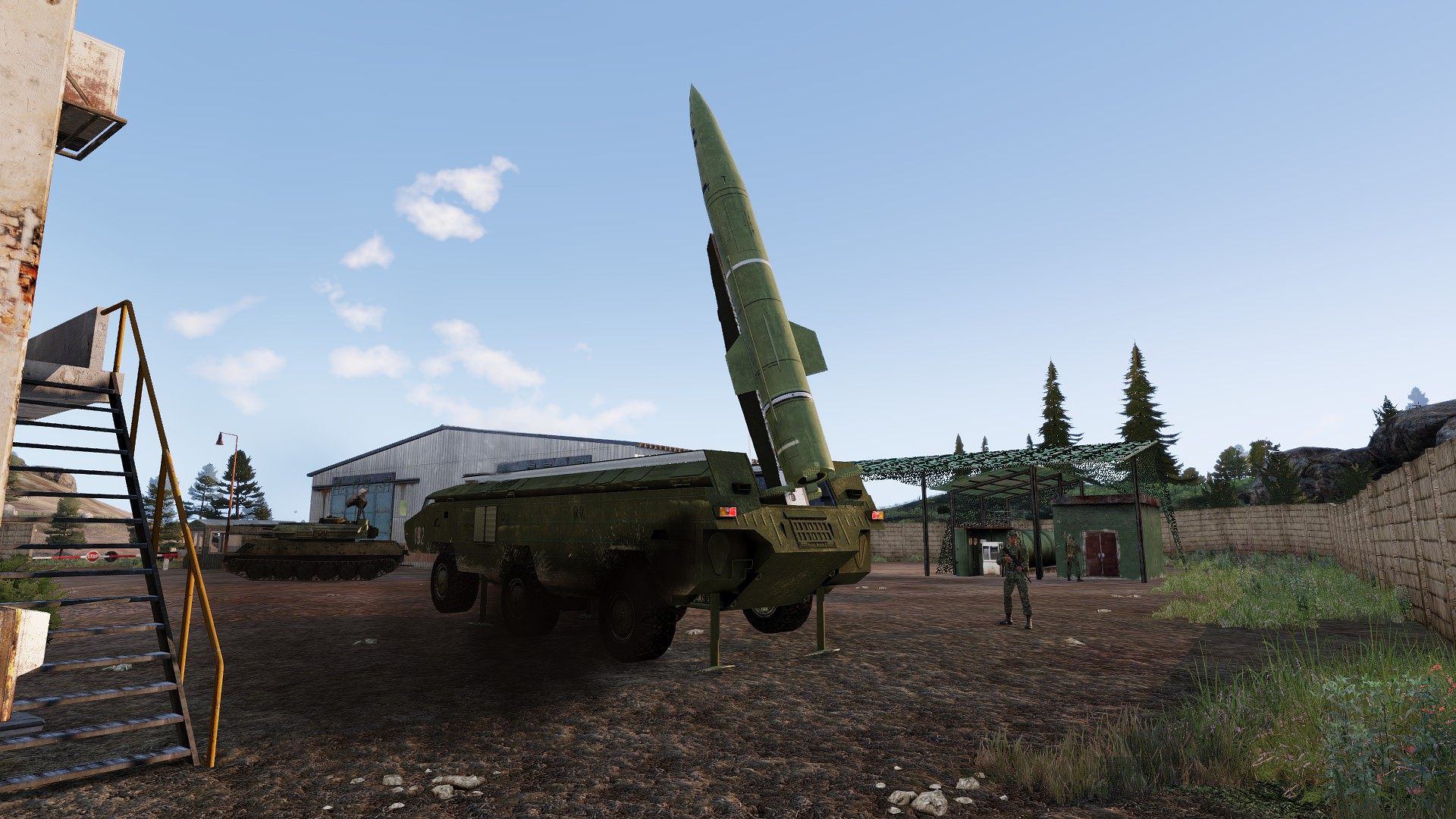 RADF Threaten Ballistic Deterent