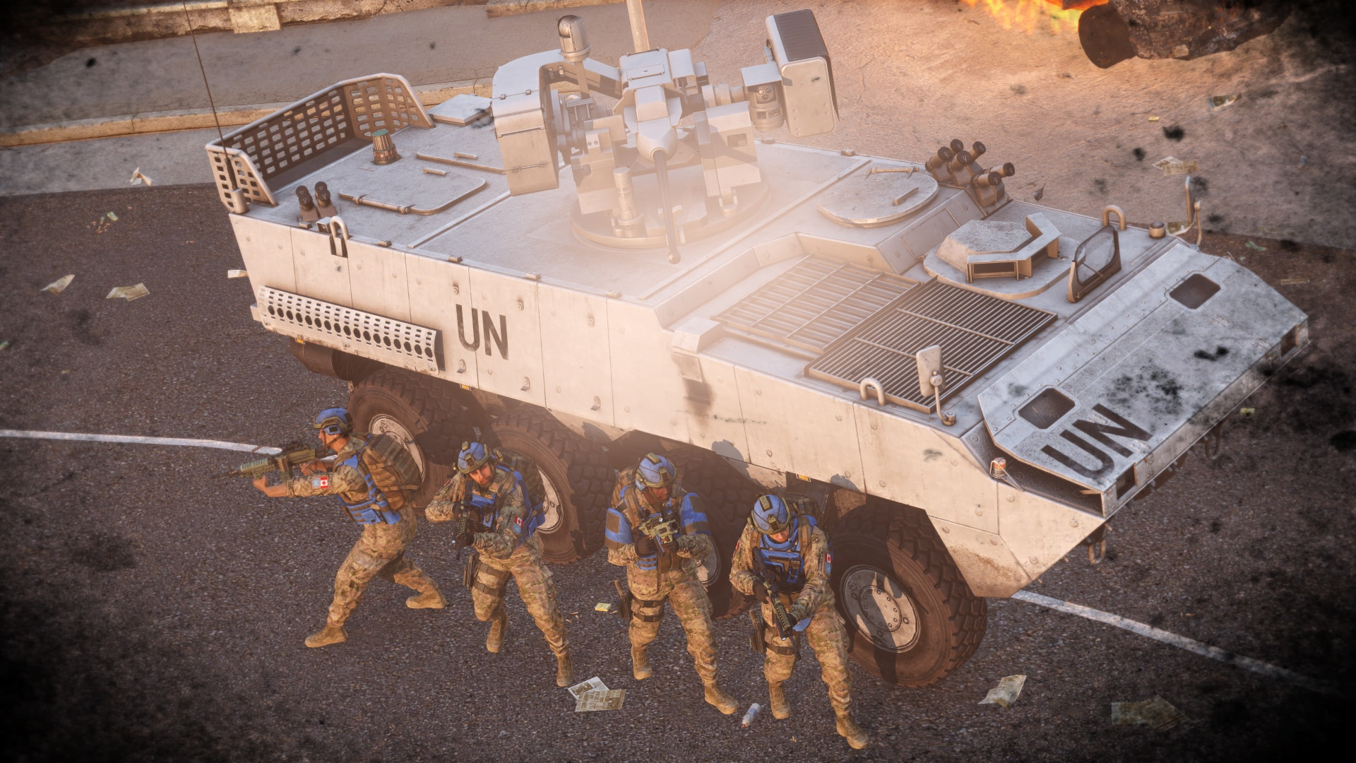 UN peacekeepers